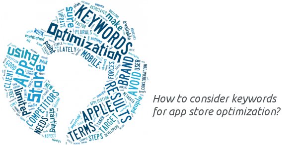 How to consider keywords for app store optimization?
